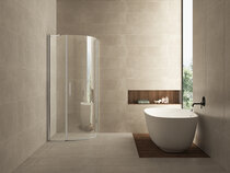 kwartrond met 1 draaideur