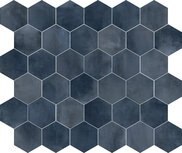 industrial hexacon blue 200x200mm doos 0.64m2