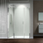 samo polaris swingdeur met twee vaste panelen 1670-1720x1950mm