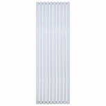 blr design radiator verti oval dubbel  1800x472mm (1640watt)