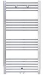 blr handdoekradiator  maat 1200x600mm (431w) met middenaansluiting kleur chroom
