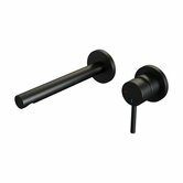brauer black edition inbouw wastafelkraan met rechte uitloop