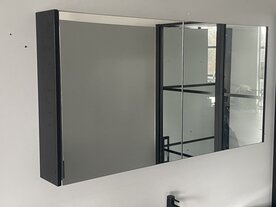 proline spiegelkast 120x60cm kleur charcoal
