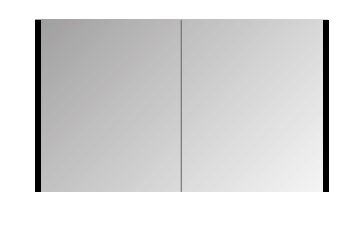 proline comfort spiegelkast maat 800x600x140mm