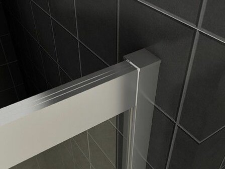 schuifdeur softclose 2.0 maat 1400x2000mm 8mm helder nano glas