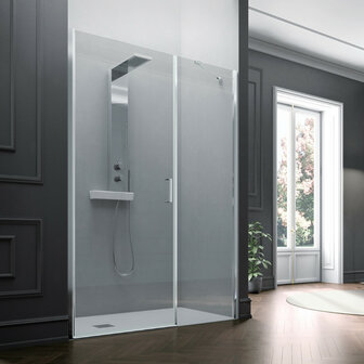 samo polaris swingdeur met vast paneel 1110-1150x1950mm
