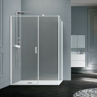 samo polaris swingdeur met vast paneel 1110-1150x1950mm