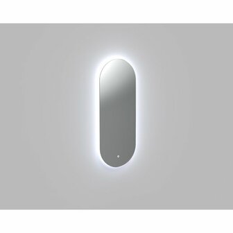 Reflect spiegel oval 400x800mm ovaal verticaal LED