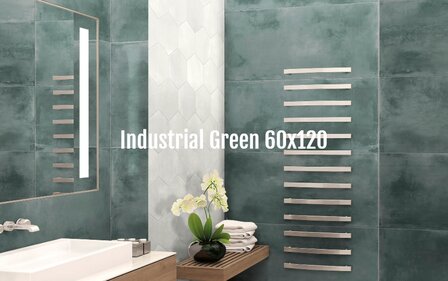 industrial green 600x600mm prijs per m2