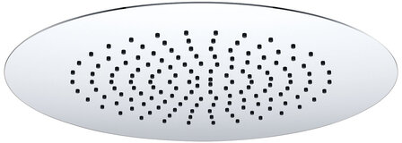 Ufo hoofddouche plafond rond inbouw 50 cm chroom