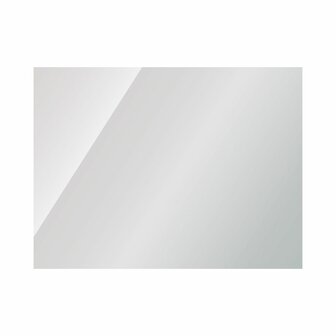 aloni spiegel maat 570x600x20mm kleur wit
