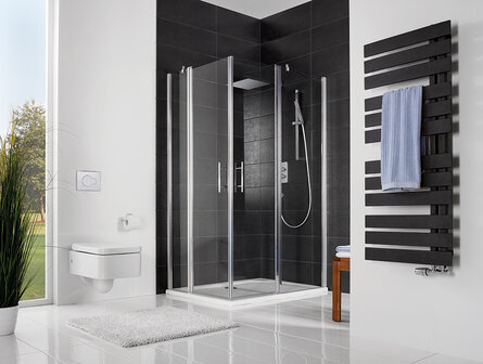 hsk favorit hoekinstap maat 1000x920x2000mm kleur alu helder glas
