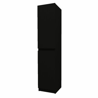 jupiter hoge kast staand maat 1600x350x350mm kleur mat zwart