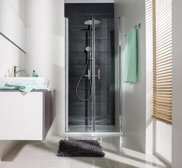 hsk favorit pendeldeur maat 900x900x1800mm kleur alu helder 