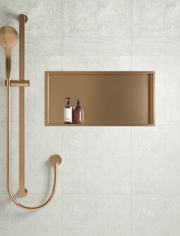 aloni nis 300x600x70mm kleur geborsteld koper
