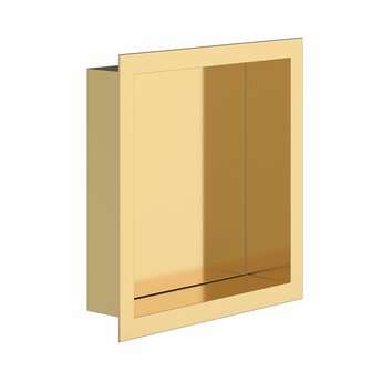 aloni nis 300x300x70mm kleur geborsteld goud