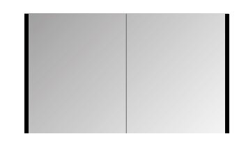 proline comfort spiegelkast maat 600x600x140mm