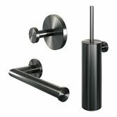 brauer gun metal edition pvd accessoires set