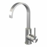brauer brushed edition hoge opbouw wastafelmengkraan met platte uitloop