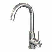 brauer brushed edition hoge opbouw wastafelmengkraan met ronde uitloop