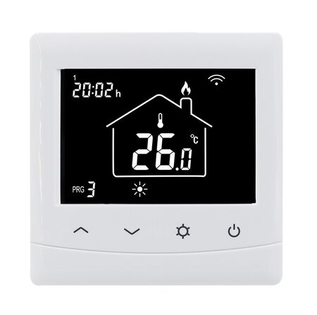 optima w thermostaat kleur wit