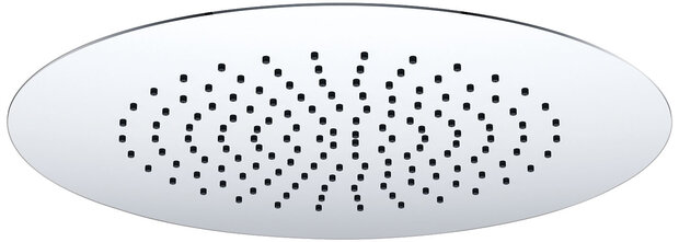 Ufo hoofddouche plafond rond inbouw 50 cm chroom