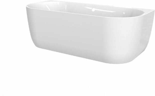 xenz noud acryl half vrijstaand ligbad maat 1800x800x600mm