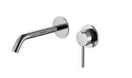 blue label wastafelkraan wand uitloop 18cm blue label wastafelkraan wand uitloop 18cm
