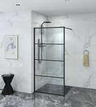 dtg inloopdouche line 900x2000mm profiel mat zwart dtg inloopdouche line 900x2000mm profiel mat zwart