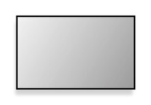 proline framed badkamerspiegel maat 1200x600x40mm proline framed badkamerspiegel maat 1200x600x40mm