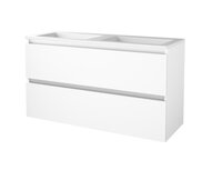 basic line badmeubel 1200x460mm wastafel acryl met 2 laden basic line badmeubel 1200x460mm wastafel acryl met 2 laden
