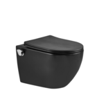 dtg wandcloset + bidet warm koud kleur mat zwart dtg wandcloset + bidet warm koud kleur mat zwart