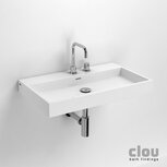 clou wash me wastafel 700x420x80mm met 3 voorbewerkte kraangaten mineraal marmer glans wit clou wash me wastafel 700x420x80mm met 3 voorbewerkte kraangaten mineraal marmer glans wit