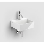 Clou Flush fontein 280x270mm inclusief plug met kraangat keramiek glanzend wit Clou Flush fontein 280x270mm inclusief plug met kraangat keramiek glanzend wit