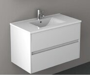 badmeubel rome maat 800x450mm met kraangat kleur wit badmeubel rome maat 800x450mm met kraangat kleur wit