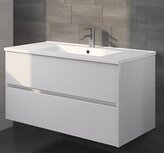 badmeubel rome maat 1000x450mm met kraangat kleur wit badmeubel rome maat 1000x450mm met kraangat kleur wit